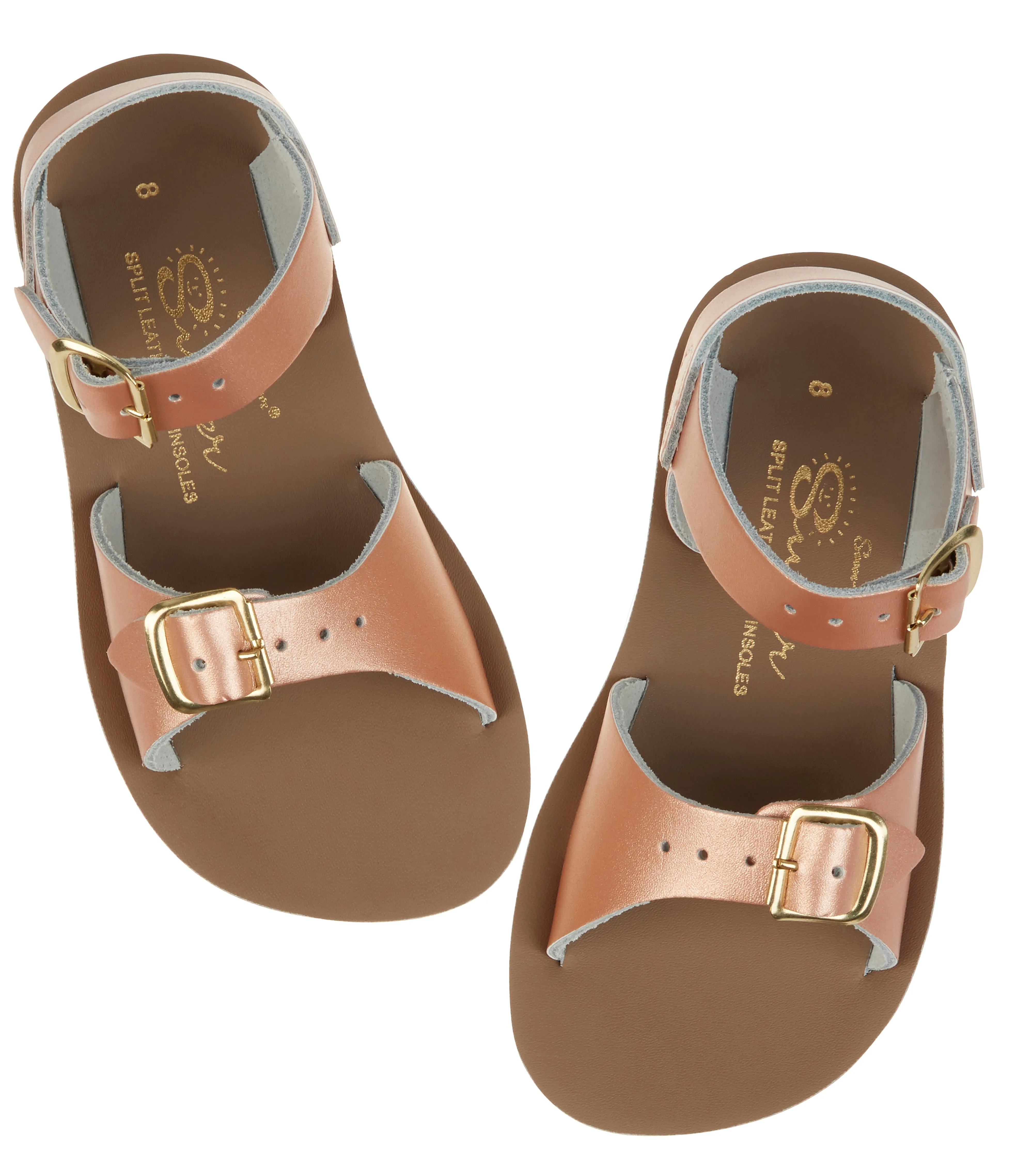 (1721) Salt-Water Sandal Surfer - ROSE GOLD