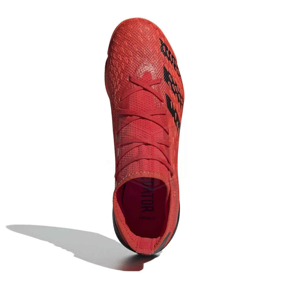 Adidas Predator Freak .3 Indoor Jnr Football Boots (Red/Black)