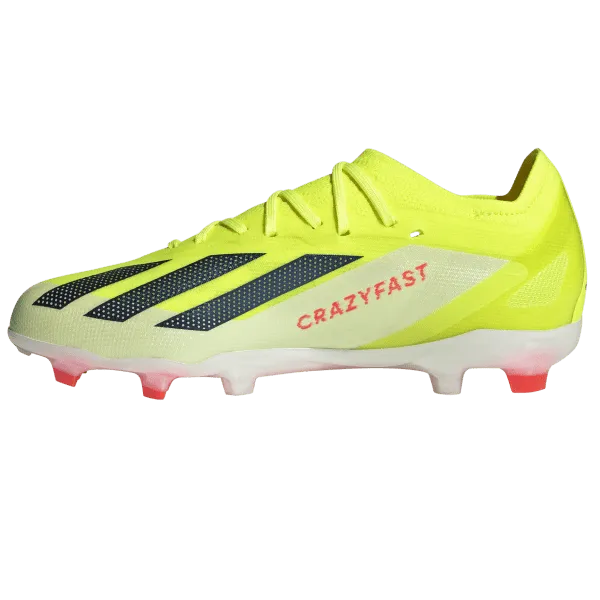 Adidas X Crazyfast Elite FG Junior Football Boot - Solar Energy