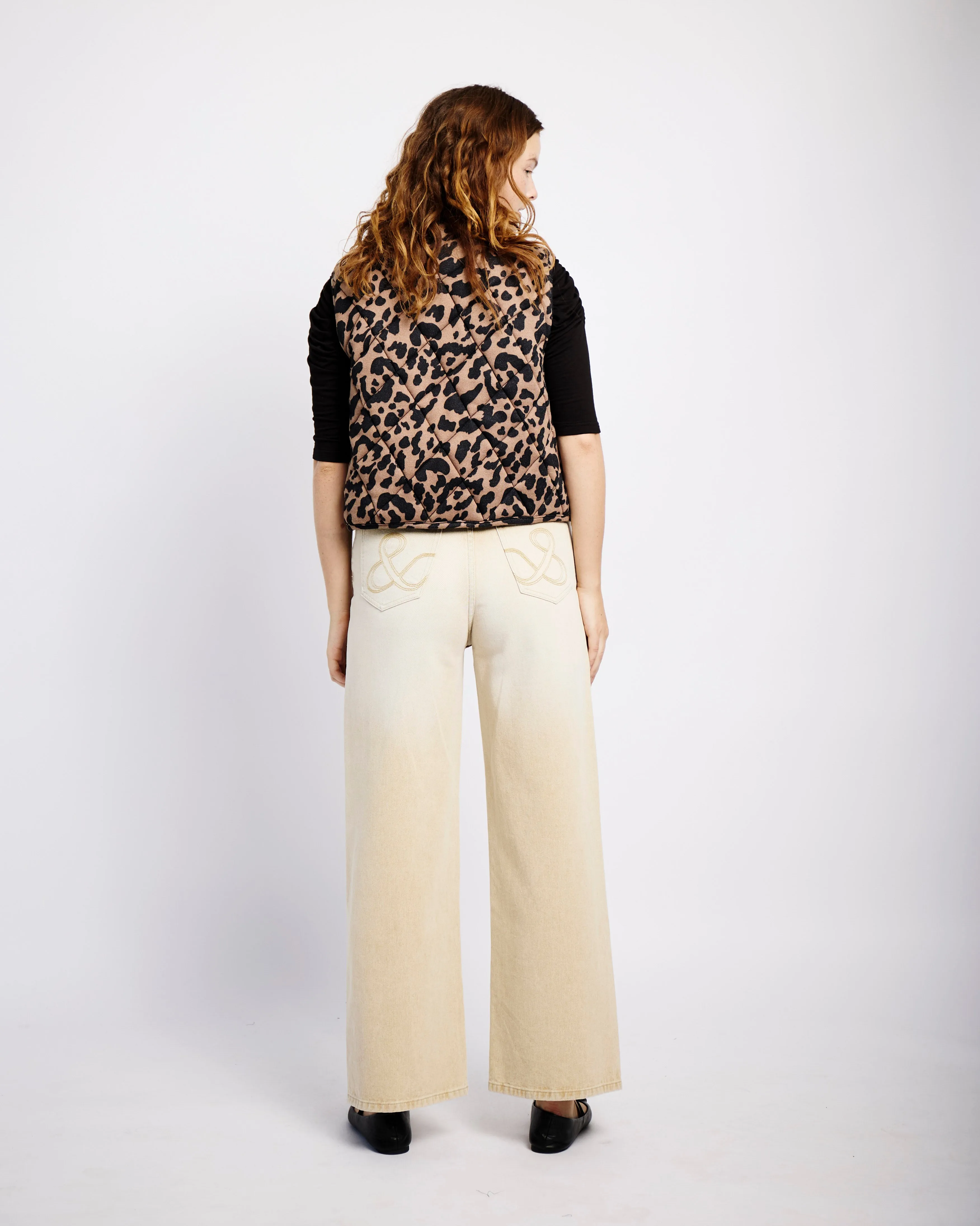 Adjustable Waist Jean in Mocha