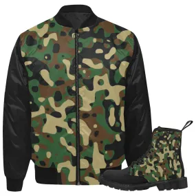 Army Camo Jkt & Boots Set