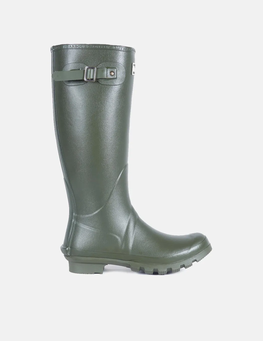 Barbour Bede Wellington Boots - Olive Green