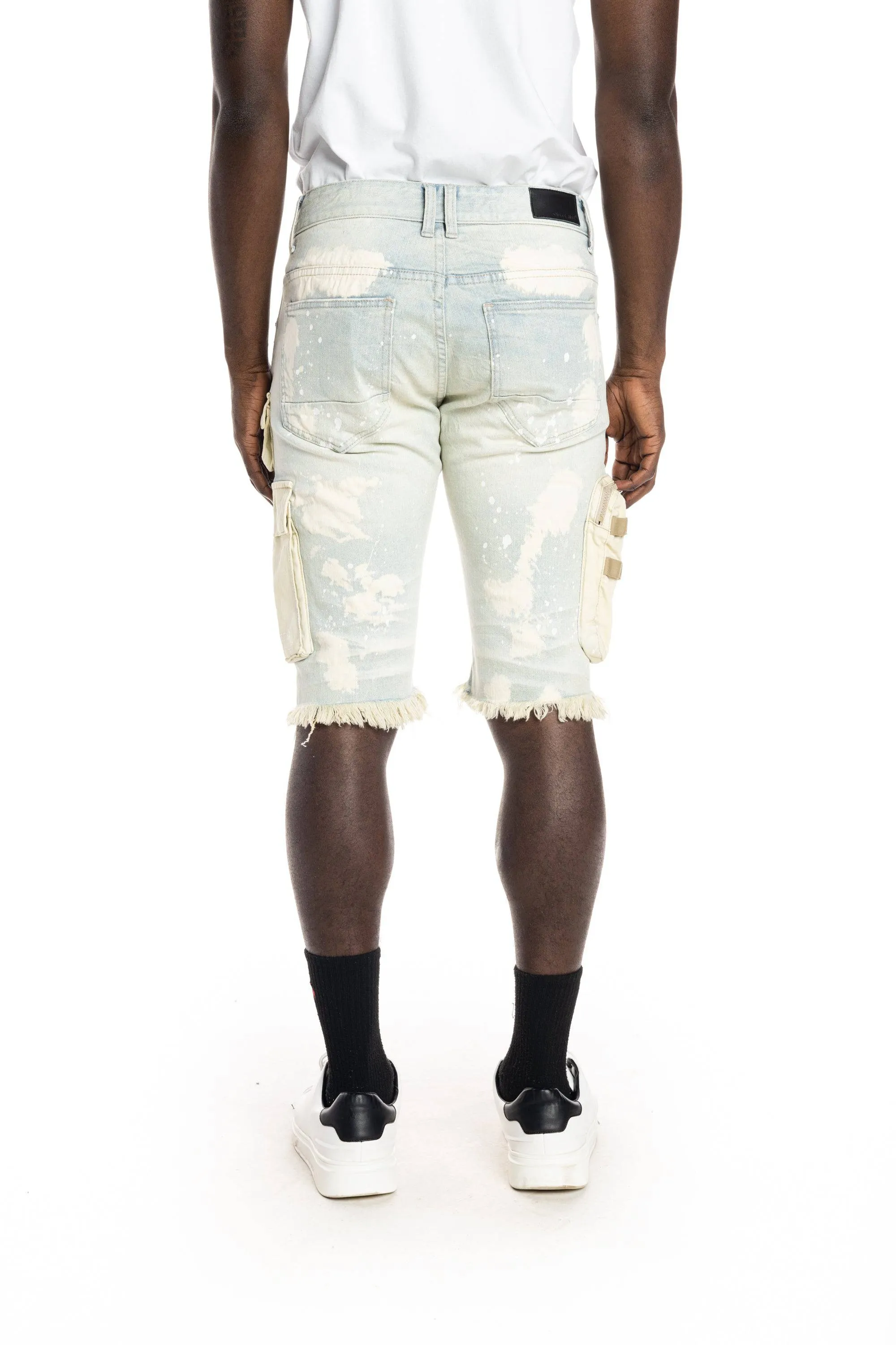 Big and Tall - Utility Fashion Jean Shorts - Norwich Blue