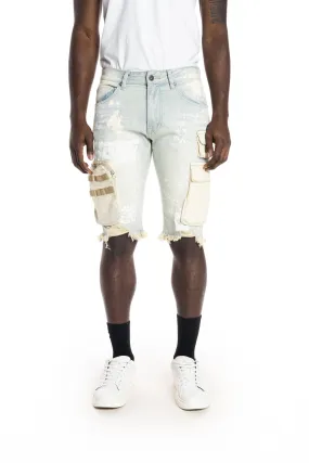 Big and Tall - Utility Fashion Jean Shorts - Norwich Blue