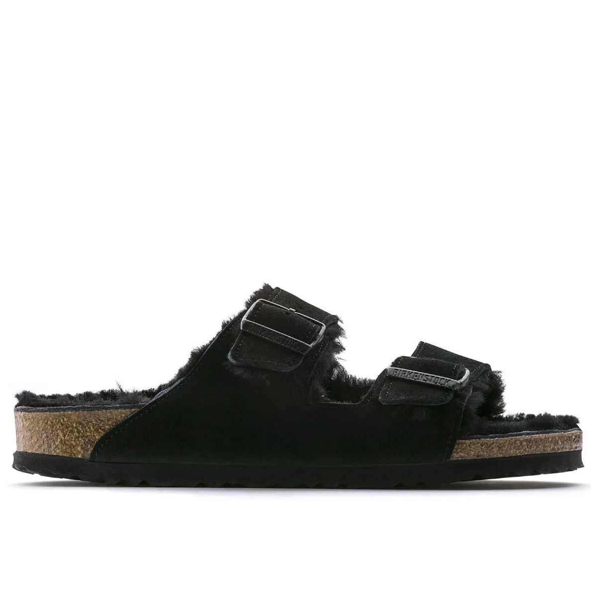 Birkenstock Arizona Fur Black    