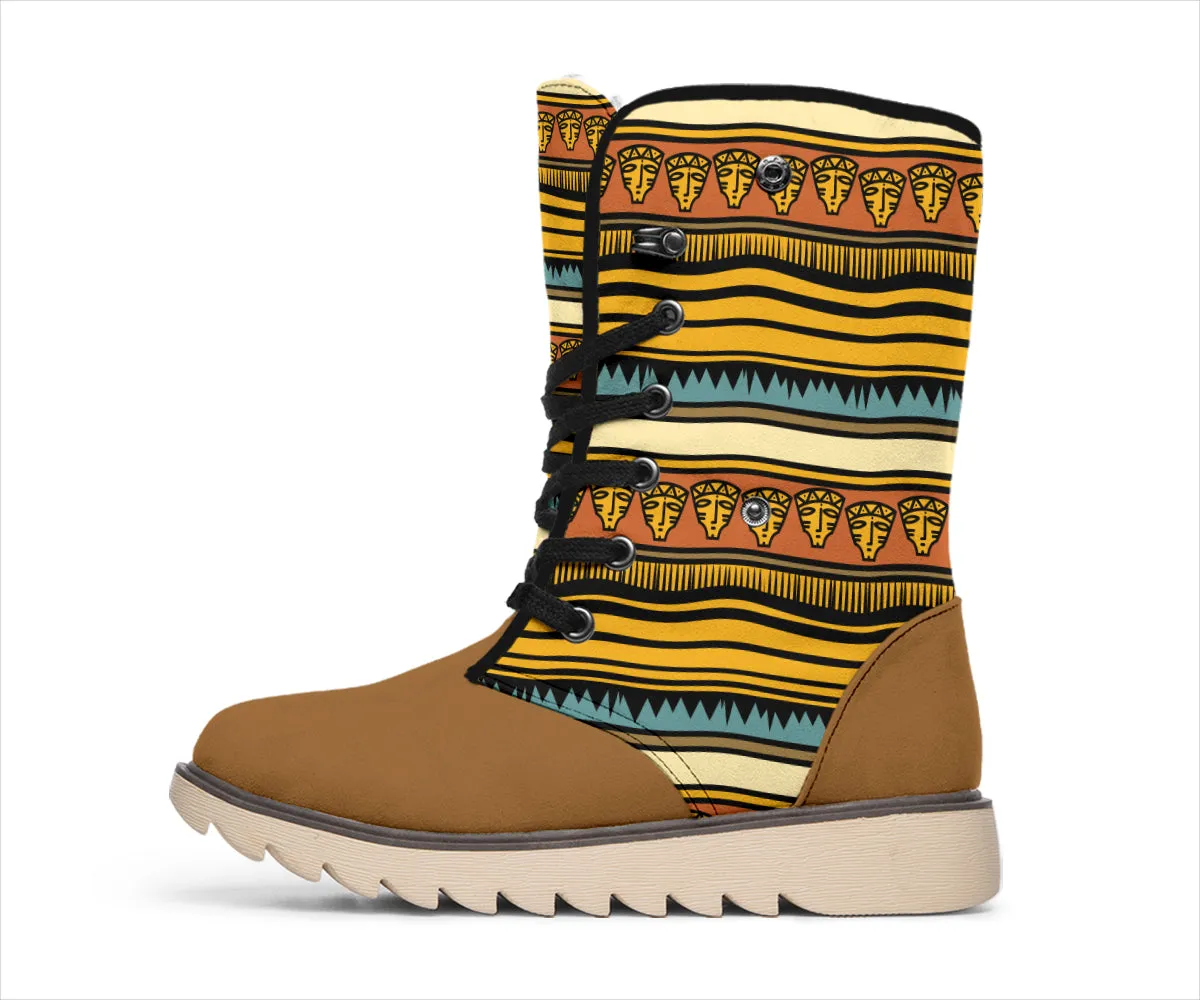 Bohemian Tribal Polar Boots