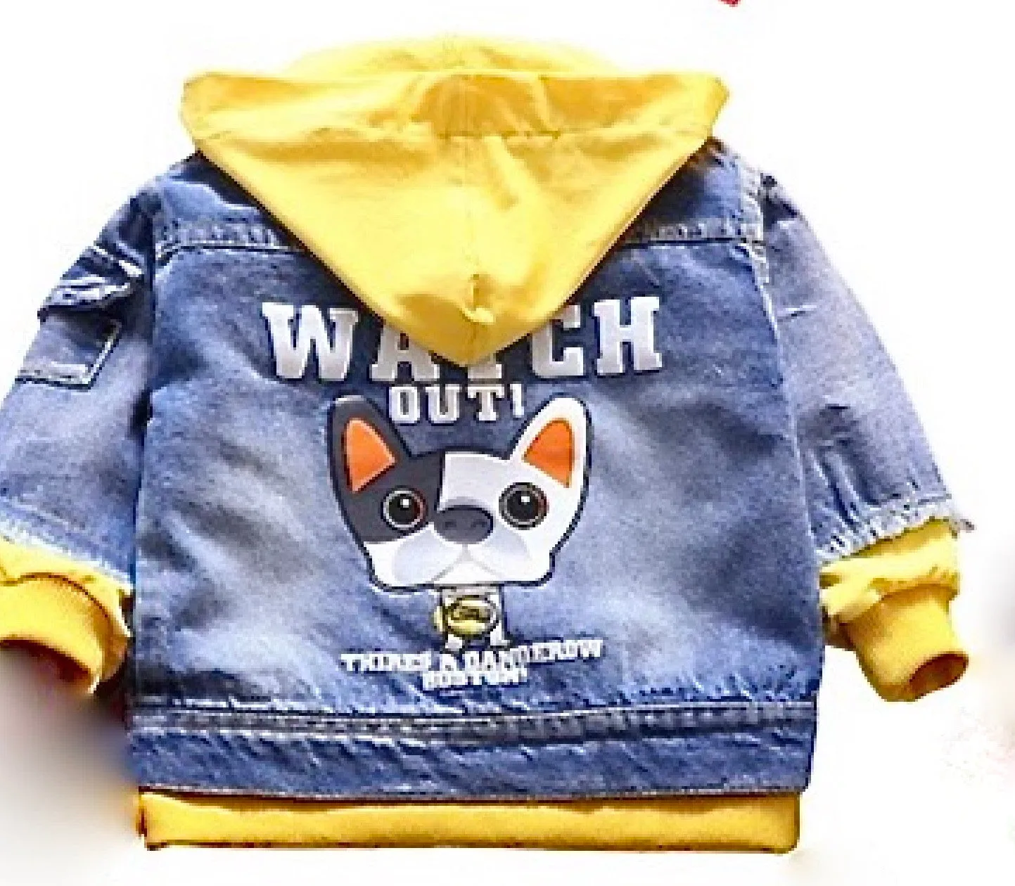 Boys And Girls Jean Thin Denim Hoodie Jacket