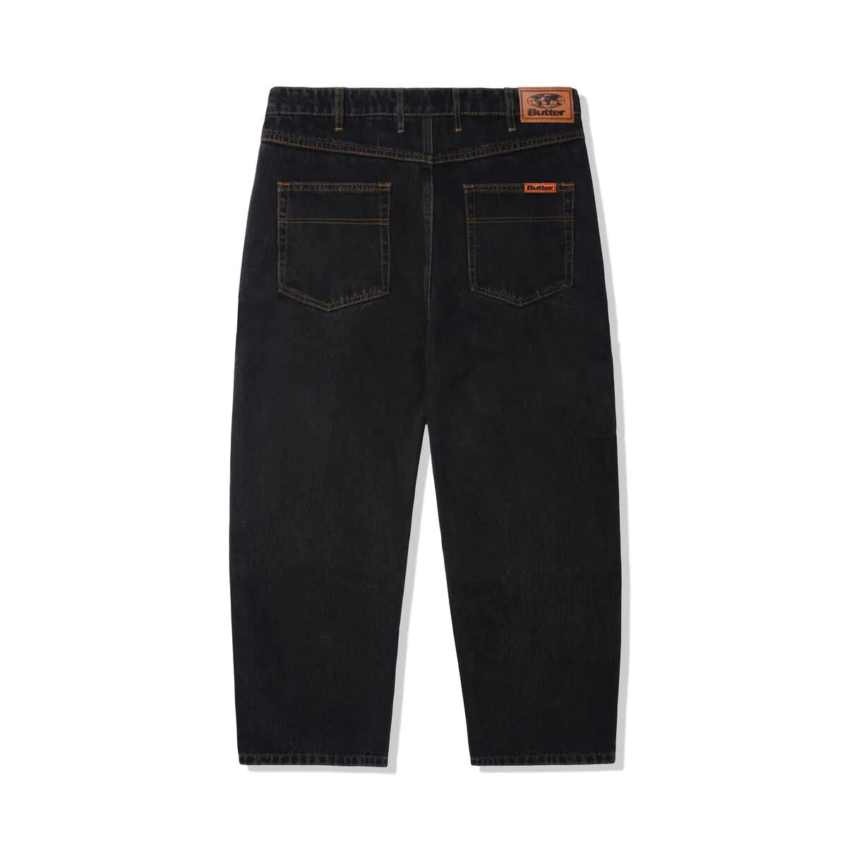 Butter Goods Baggy Denim Jeans Washed Black