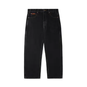 Butter Goods Relaxed Denim Jeans Washed Black