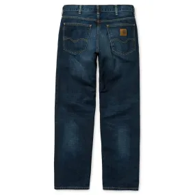 Carhartt Marlow Pant Jean - Blue Natural Dark Denim Wash