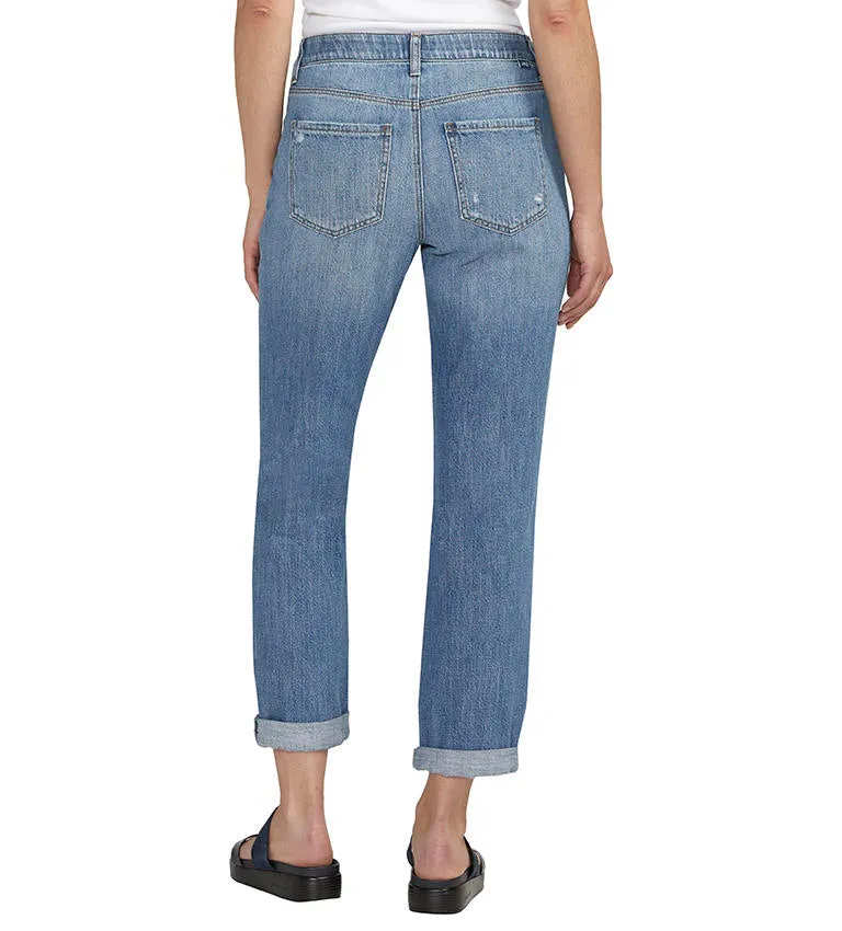 Carter Girlfriend Jeans, Spring Stream Blue | JAG