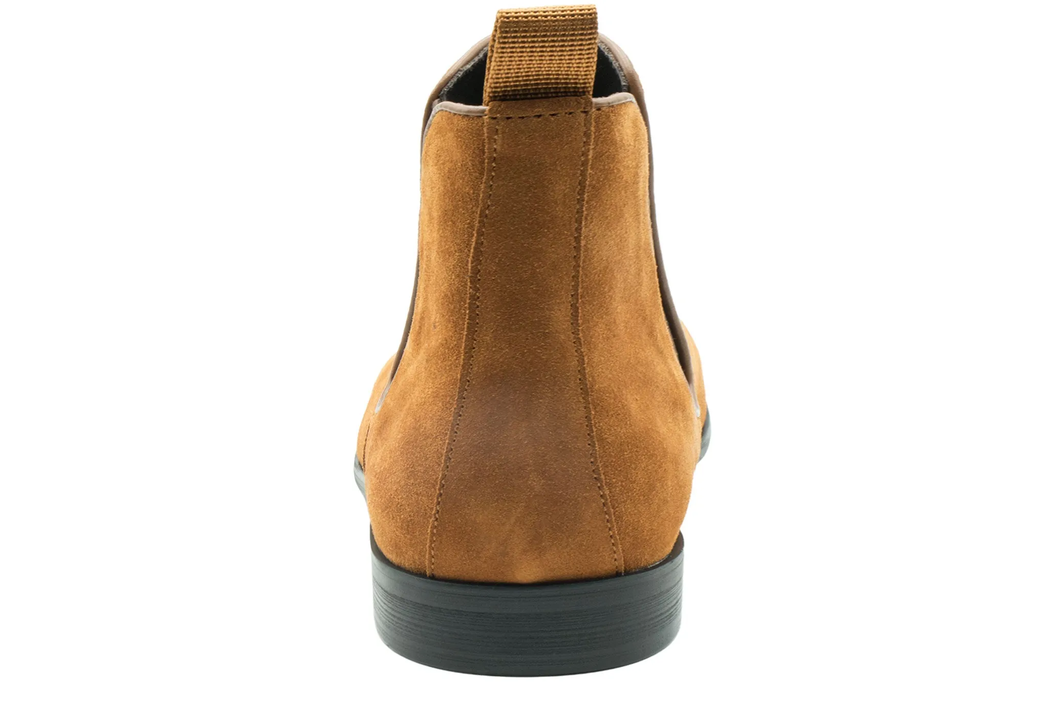 Centenario Tan Suede Chelsea Boots