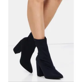 Chunky Heel  Ankle Boots