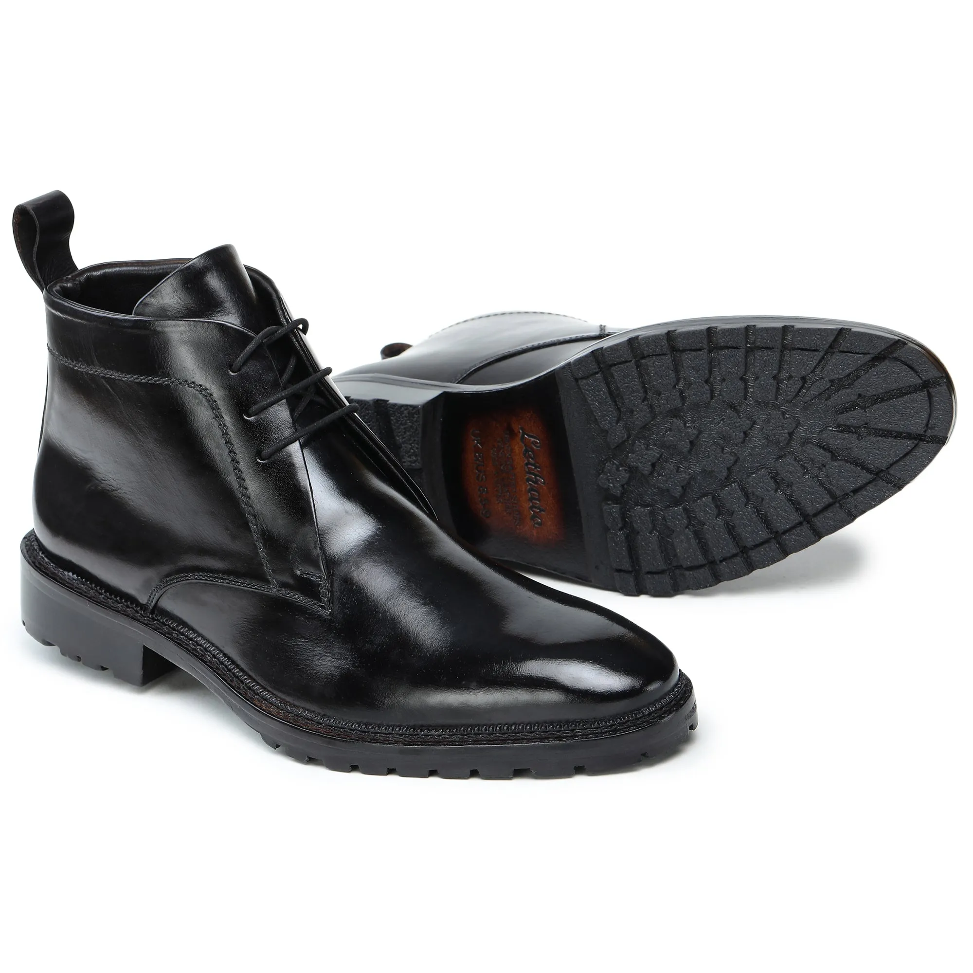 Classic Chukka Boots- Black