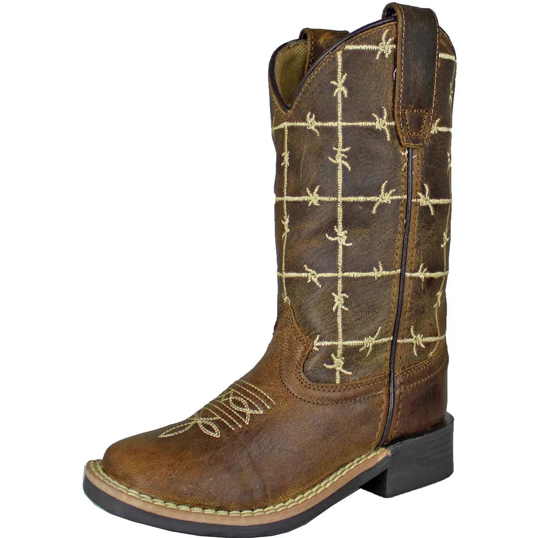 Cowboy Legend Kids' Barbed Wire Cowboy Boots