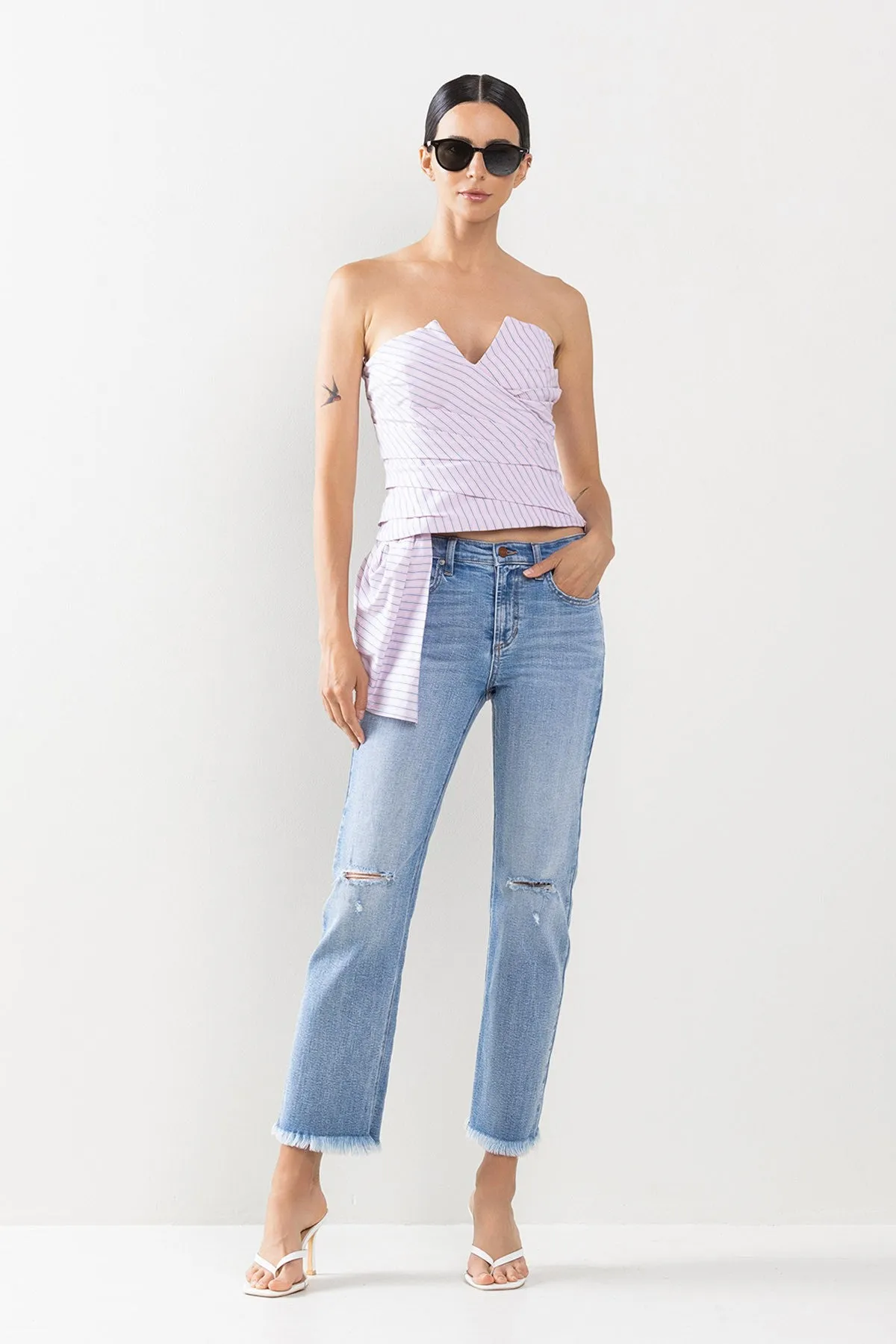 Distress Comfort Jeans