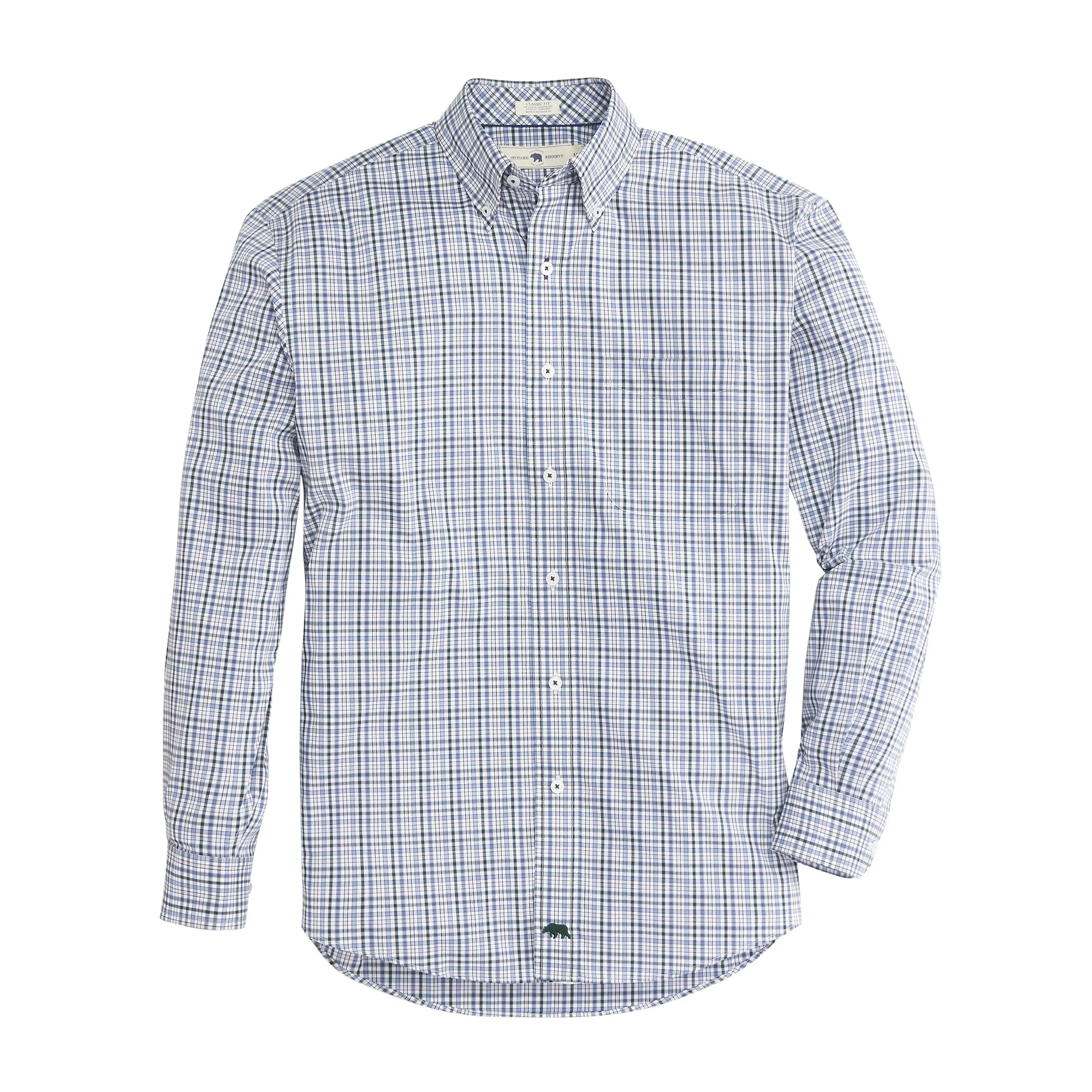 Driggs Classic Fit Quad Button Down