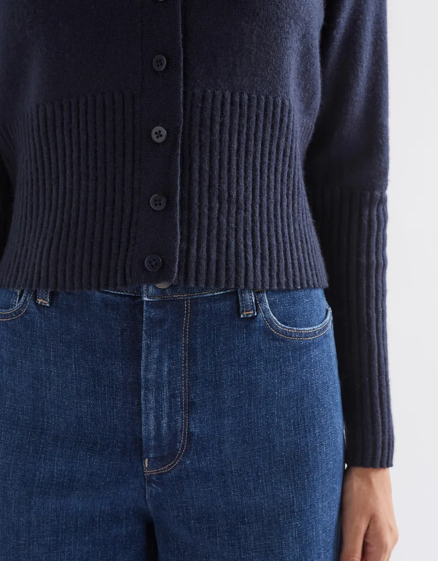 Elk - Finby Cardigan Navy