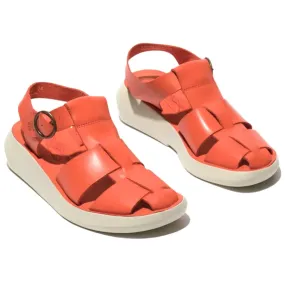 Fly London, BAWE842, Sandal, Leather, Coral