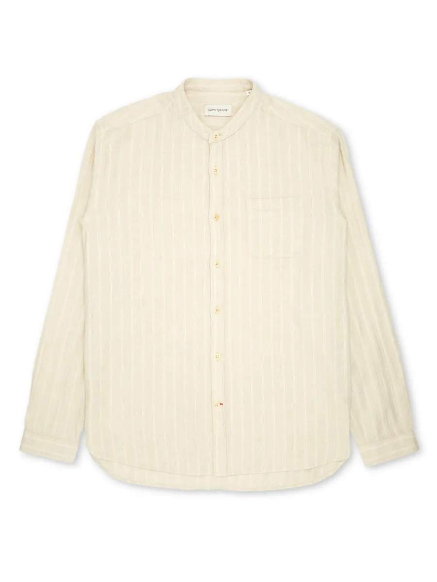 Grandad Shirt Randal Cream