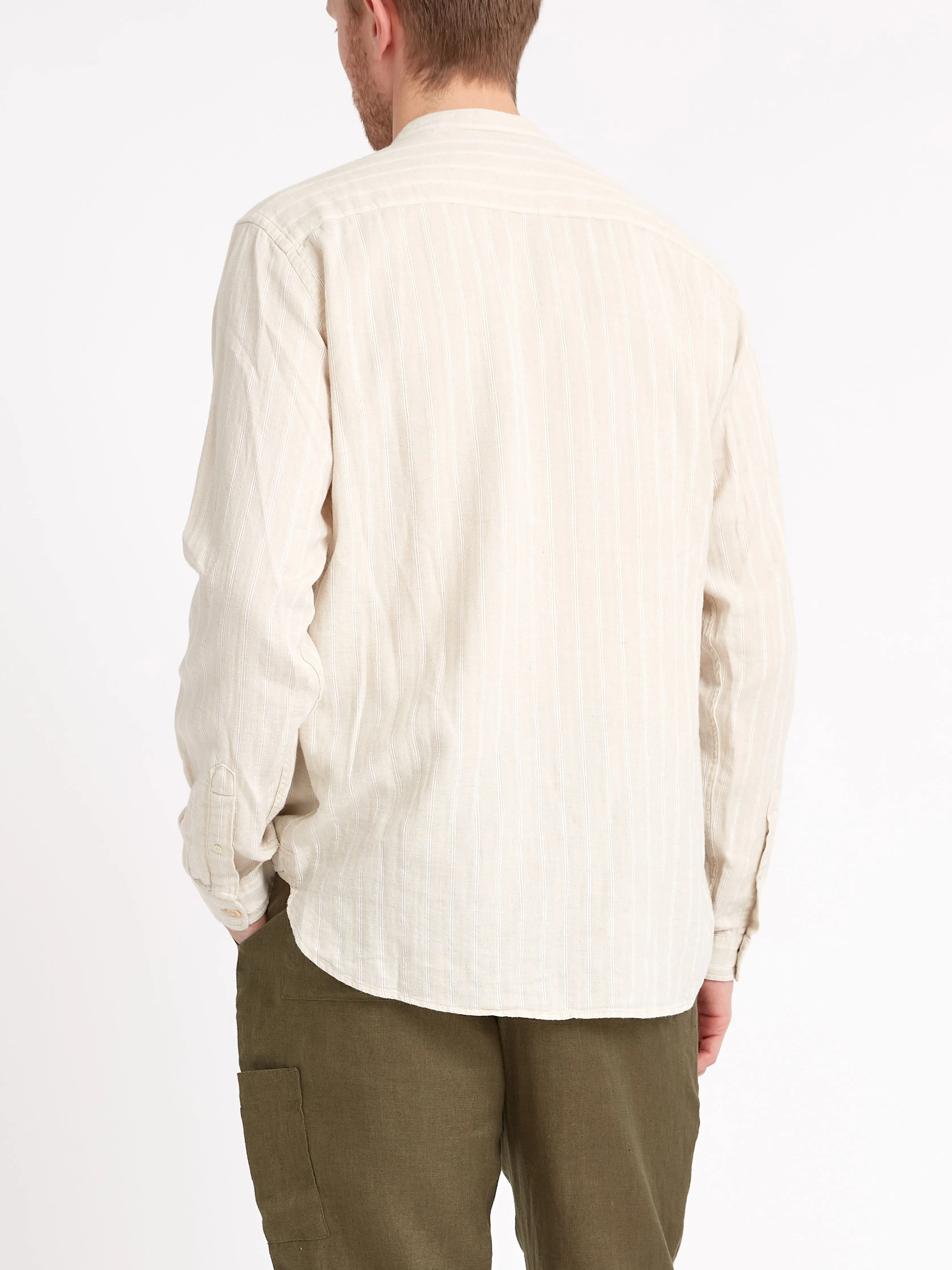 Grandad Shirt Randal Cream