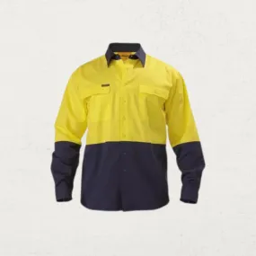 Hi Vis Two Tone Drill Long Sleeve Shirt