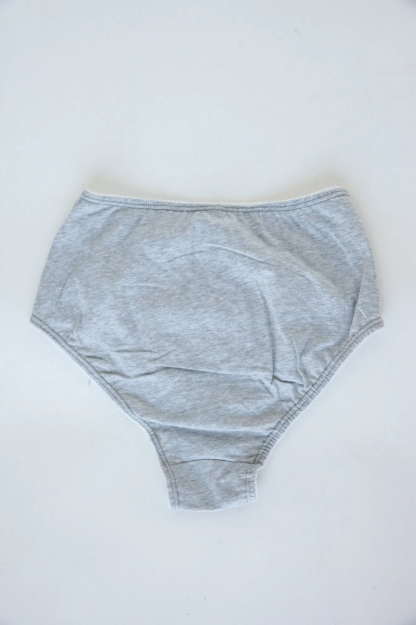 HIGH RISE UNDERWEAR IN HEATHER GREY