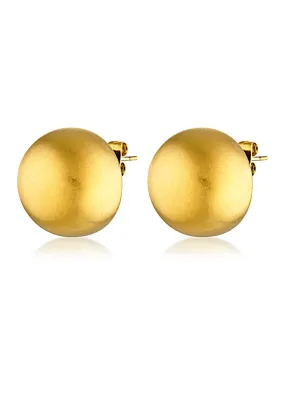 Jean Earrings | Brushed Gold