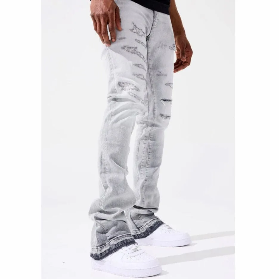 Jordan Craig Theo Stacked Lansing Denim Jean (Arctic Grey) JRF1097