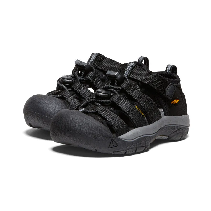 Little Kids' Newport H2  |  Black/Keen Yellow