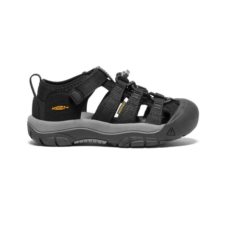 Little Kids' Newport H2  |  Black/Keen Yellow