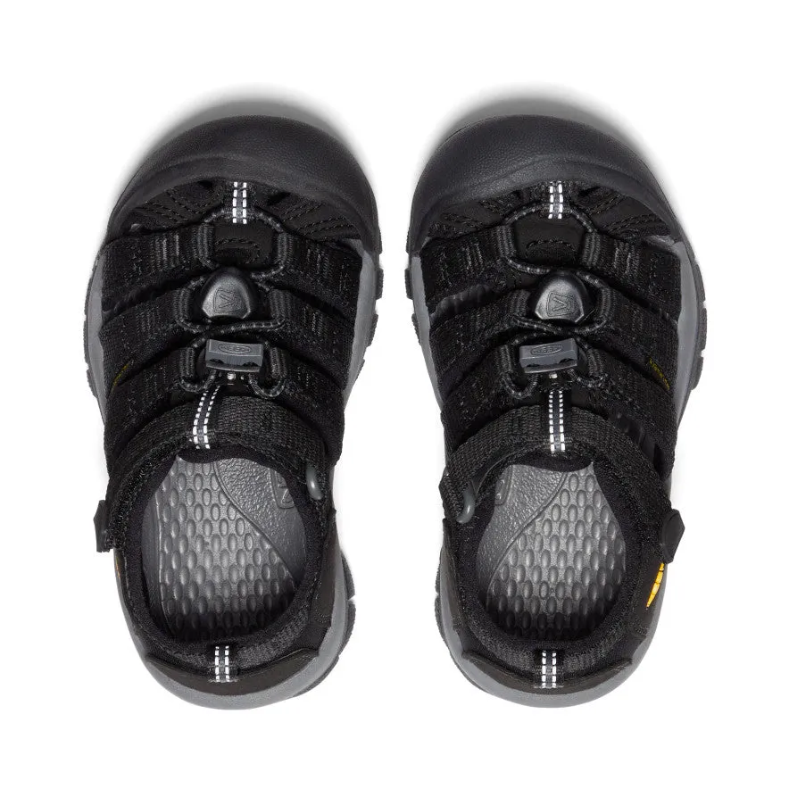 Little Kids' Newport H2  |  Black/Keen Yellow