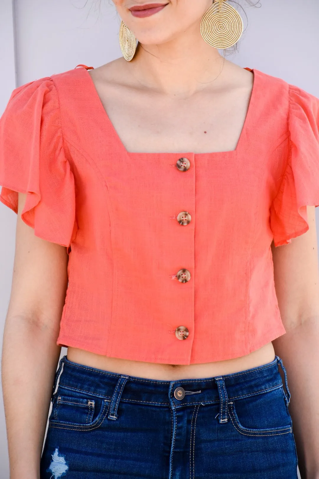 Living Hope Top - Coral