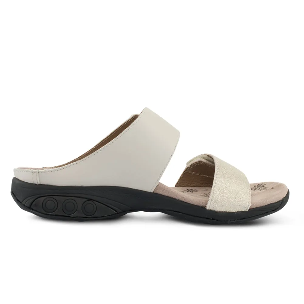 Mandy Women’s Color Block Leather Sandal