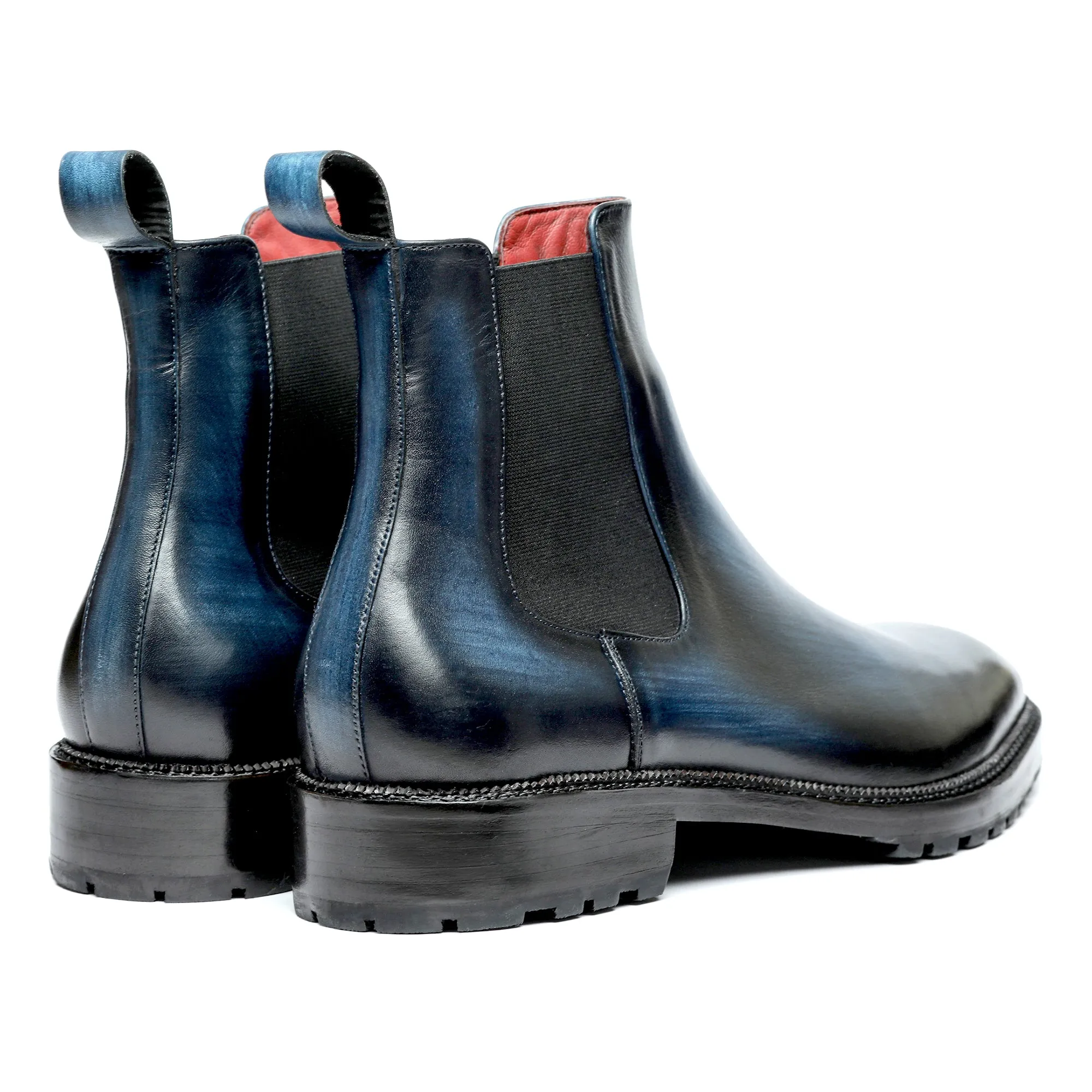 Mens Chelsea Boots- Navy