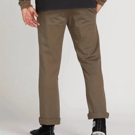 Men's  Volcom | Frickin Modern Stretch Pants | Mushroom