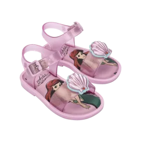 Mini Melissa Mar Sandal   Disney BB - Glitter Pink / Pink