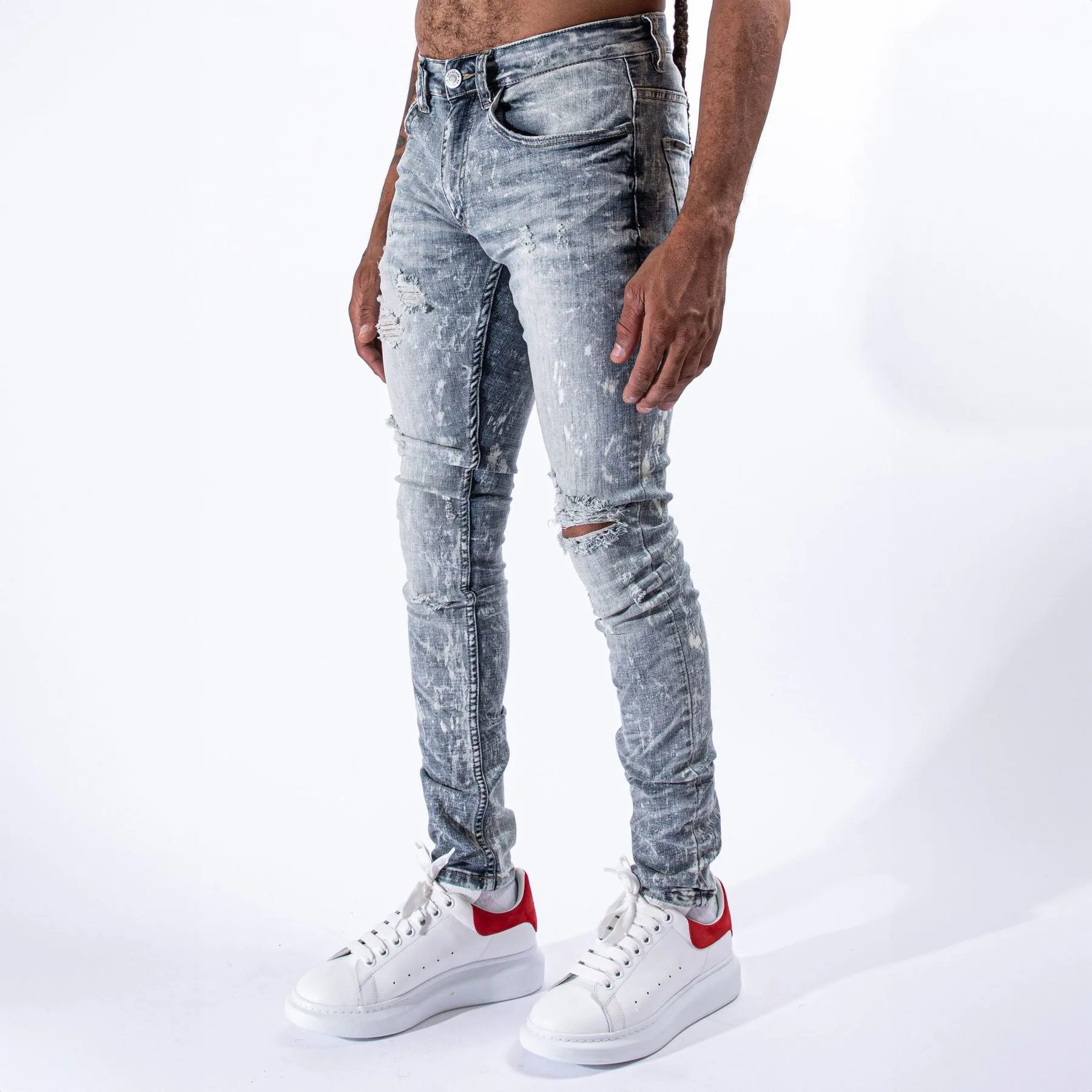 Stylish Nash Blue Denim Jeans for Ultimate Comfort and Durability – Perfect Fit for Casual Wear