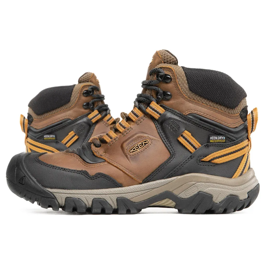 Ridge Flex Mid Waterproof Leather Men's Hiking Shoes