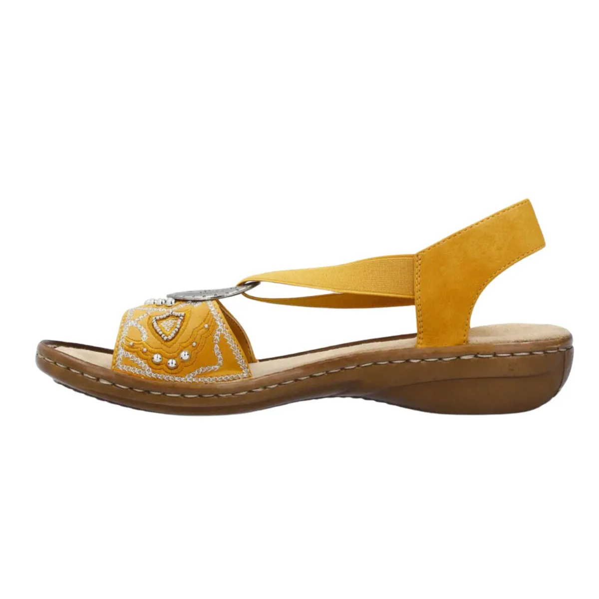 Rieker Women's 608B9-68 Regina Yellow