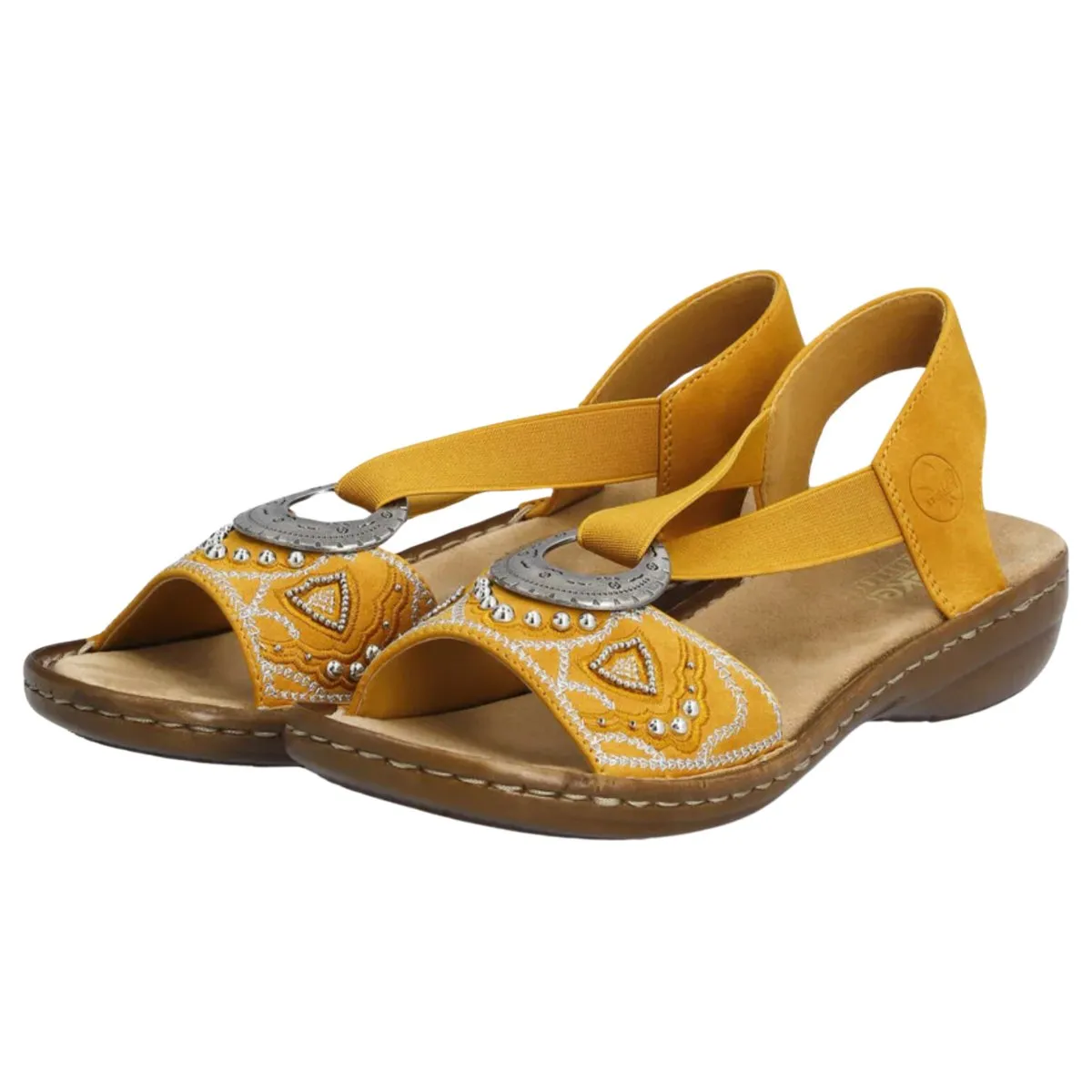 Rieker Women's 608B9-68 Regina Yellow