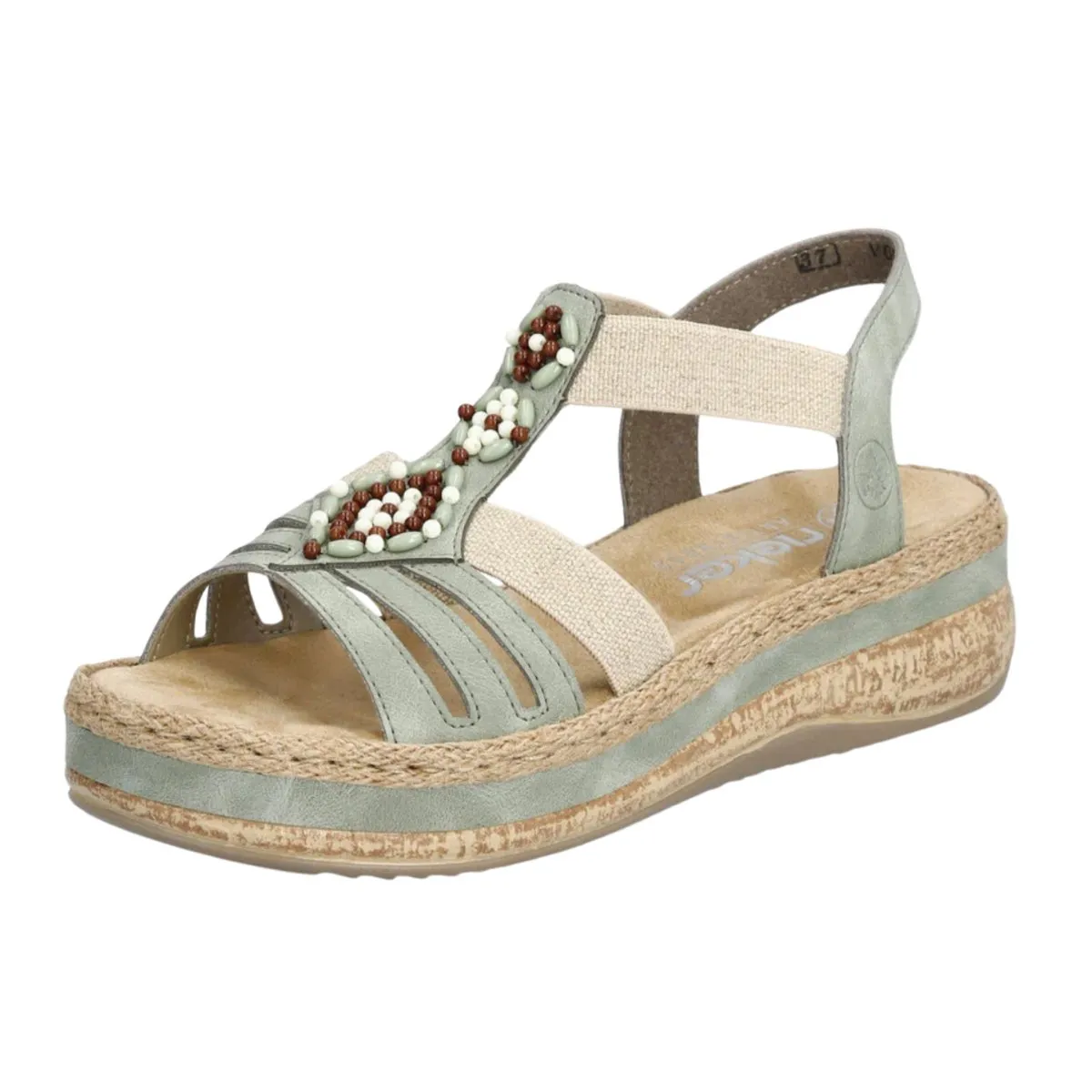 Rieker Women's V0920-52 Regina Mint