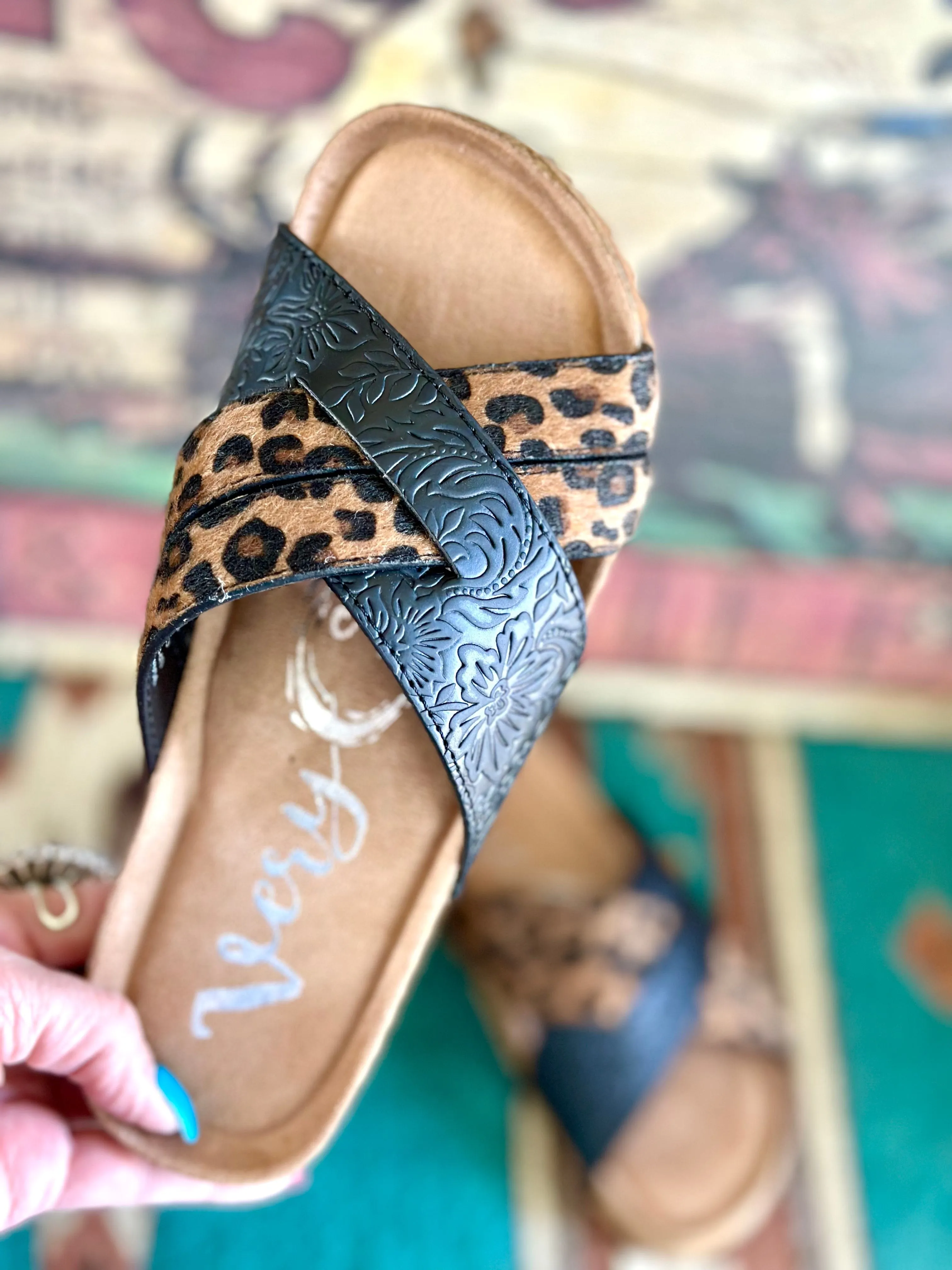 The Austin Cheetah Slide Sandal