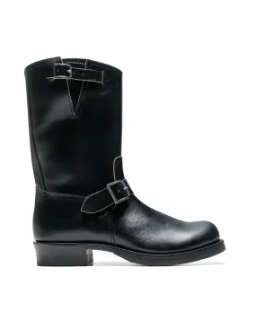 Sure! Here’s an optimized title for the e-commerce product:

Real McCoys BA22001 Buco Engineer Boots - Classic Buttock Black Leather Work Boots