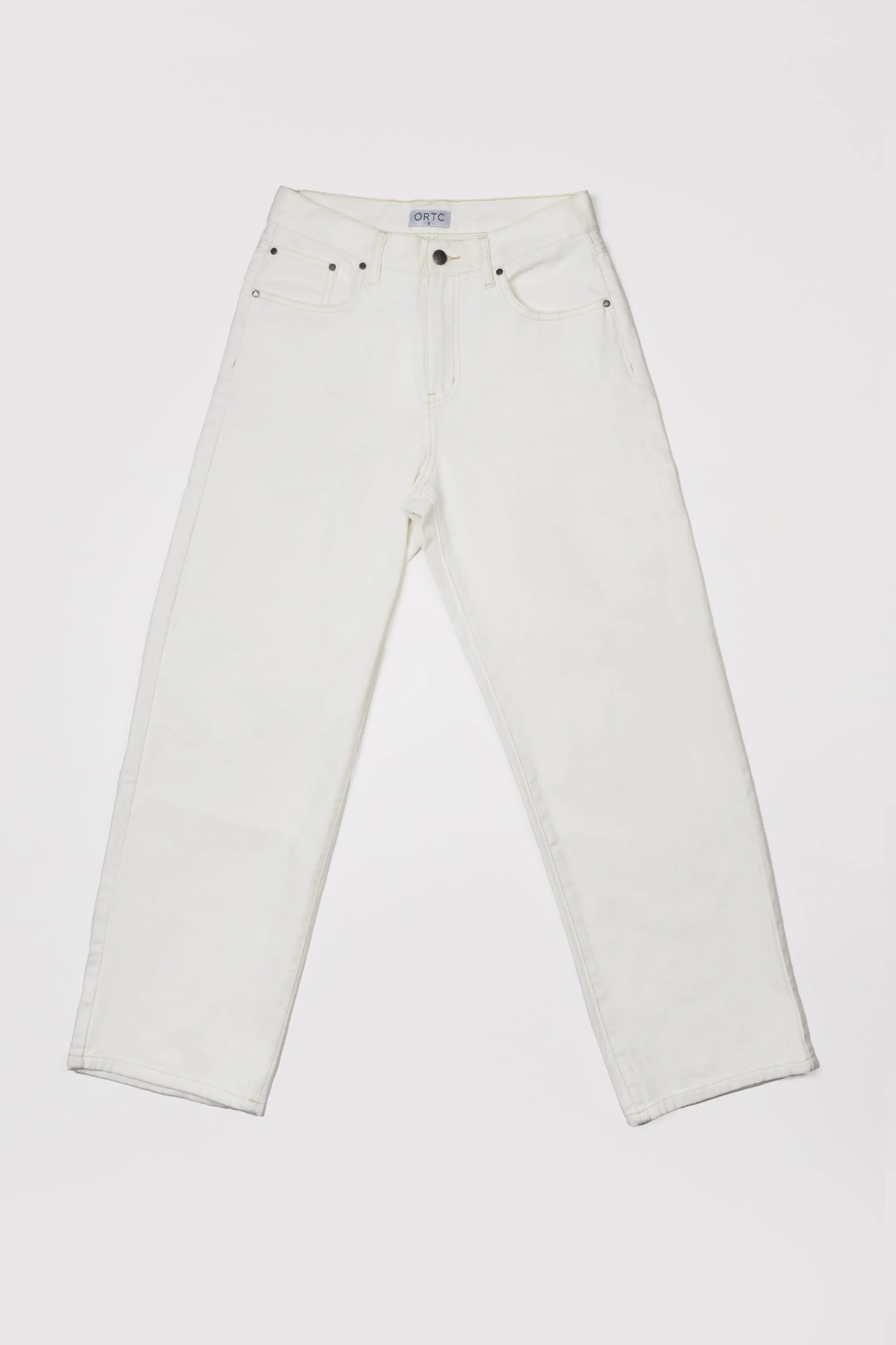 Willow Denim Relaxed Jean White