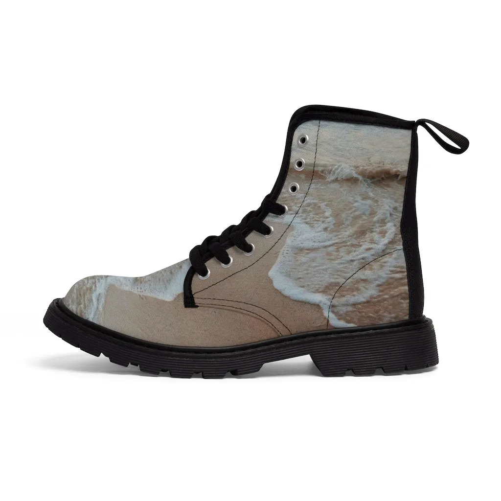 Women's Canvas Boots sea