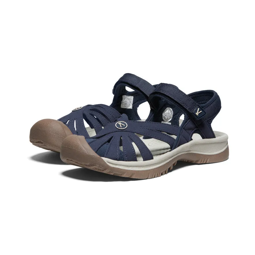 Women's Rose Sandal  |  Navy