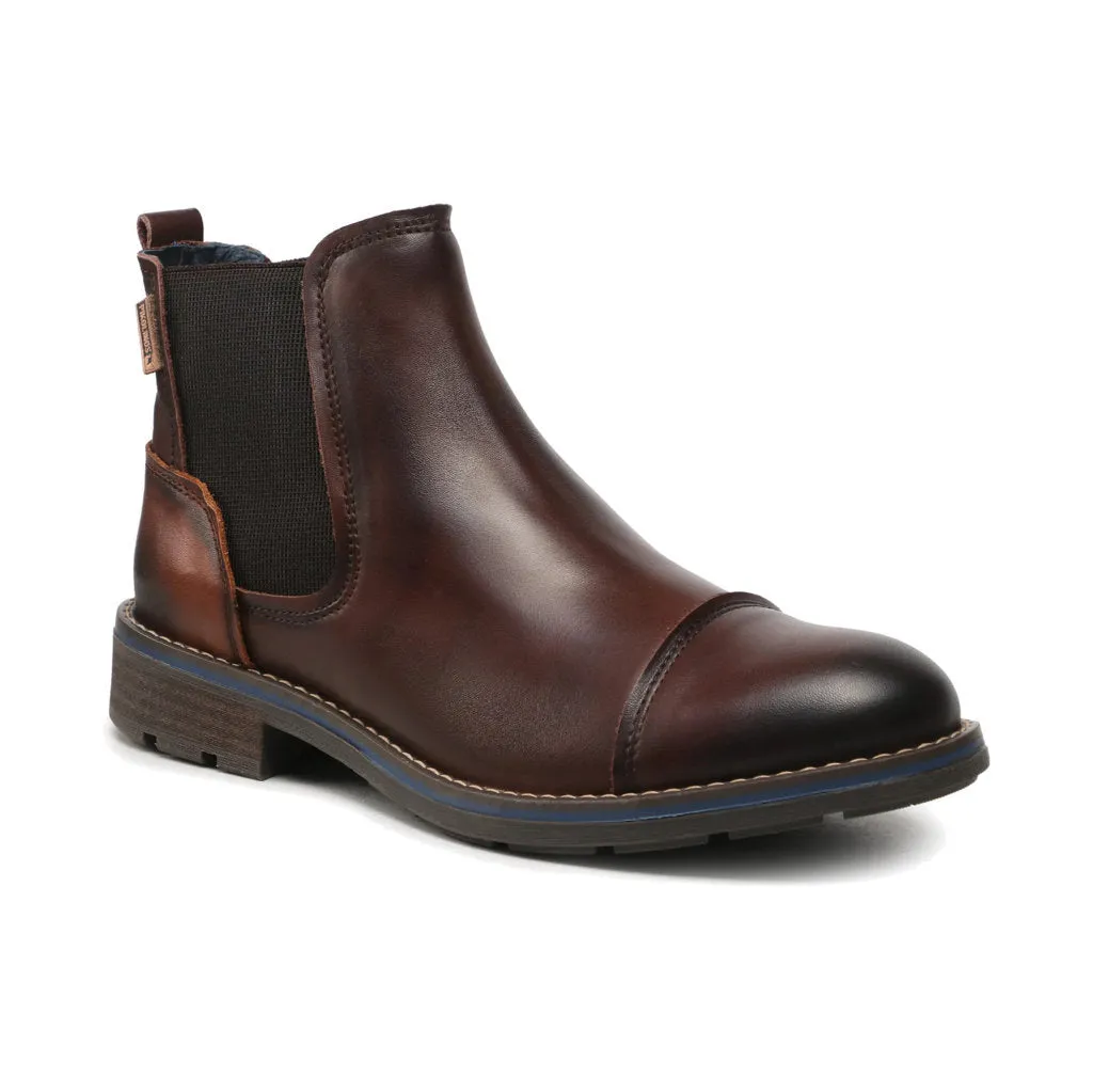 York Calfskin Leather Men's Chelsea Boots